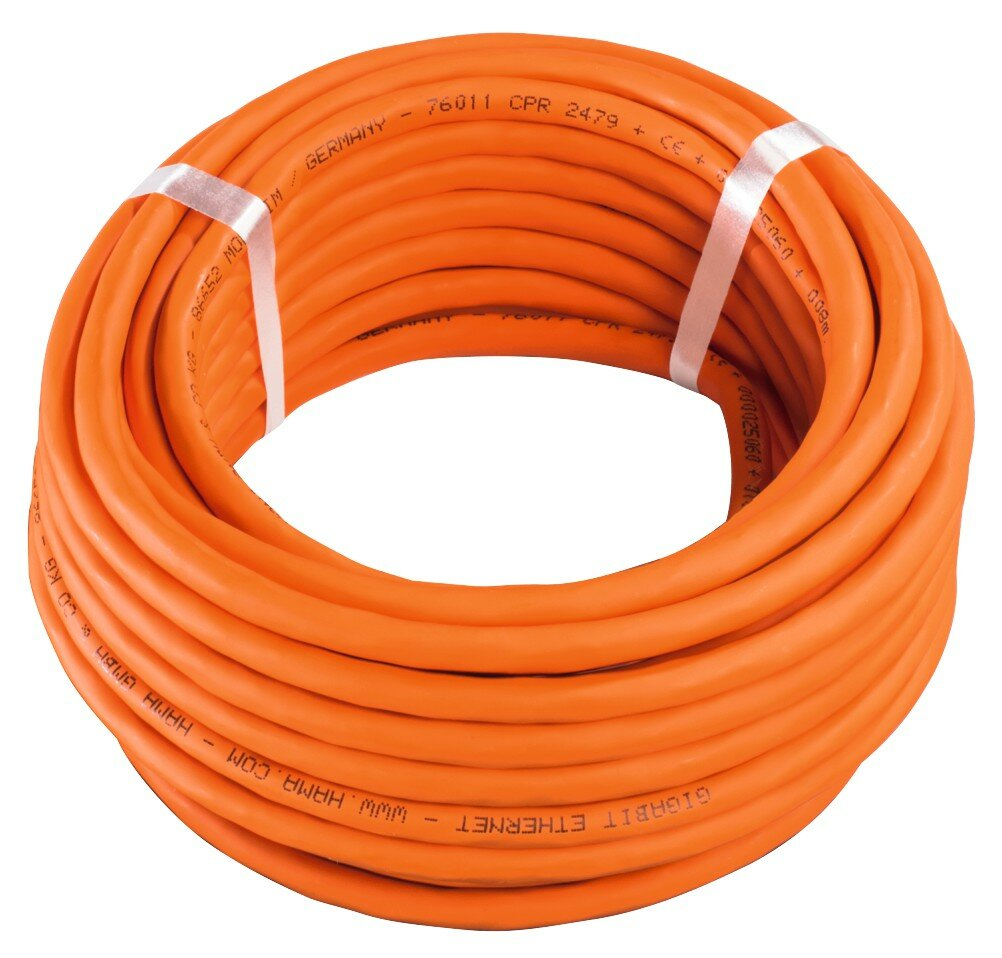 Kabel sieciowy HAMA Cat7 10m Pomarańczowy 20097