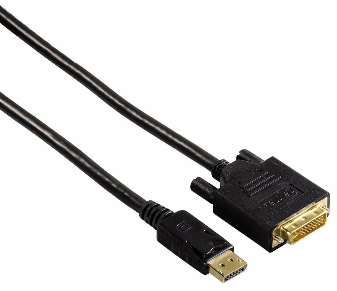 Kabel DisplayPort-DVI HAMA 1.8m Czarny 54593