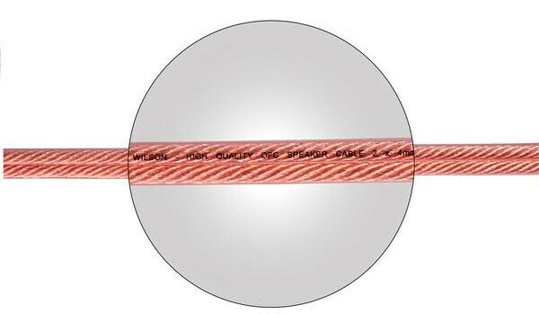 Przewód głośnikowy WILSON SPK Cable 4mm
