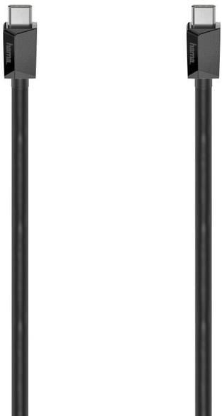 Hama USB-kaapeli, USB-C uros - USB-C uros, E-Marker, USB 3.2 Gen 1, 5 Gbit/s, 0,75 m