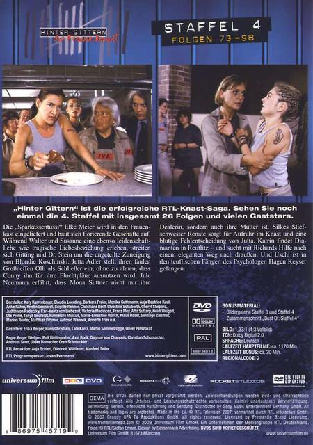 Hinter Gittern - Staffel 4 DVD
