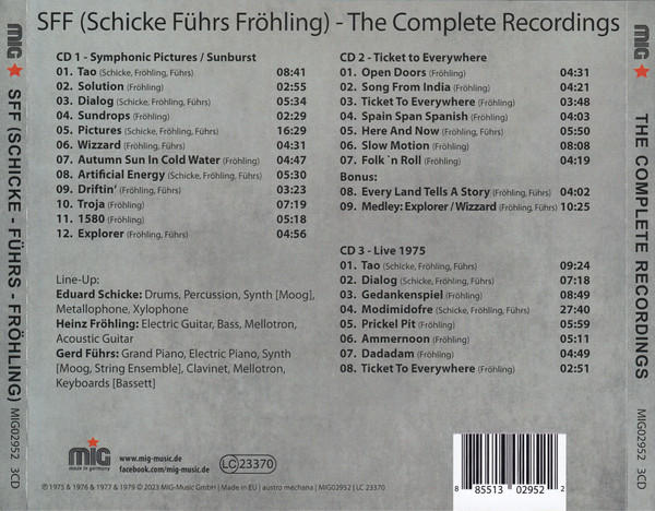Schicke / Führs / Fröhling - The Complete Recordings  - (CD)