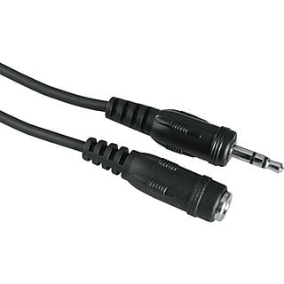 Kabel-przedłużacz HAMA Jack 3.5 mm 2,5 m Czarny