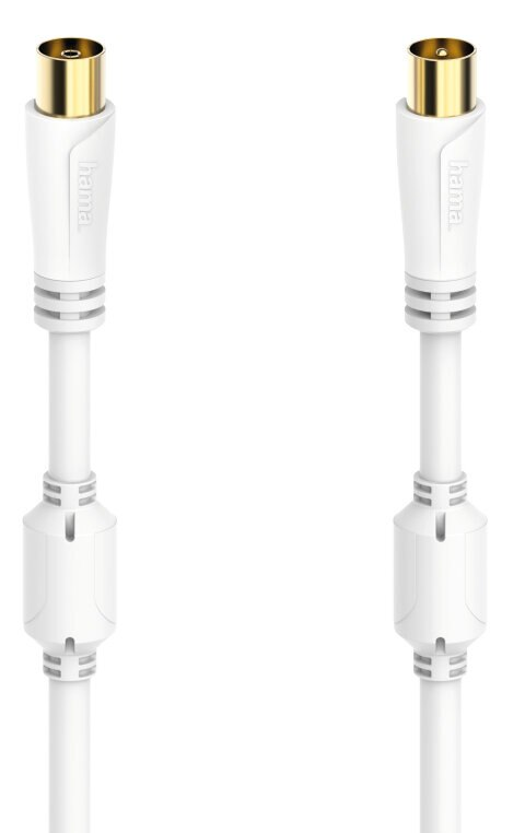 Kabel antenowy HAMA 100dB wtyk antenowy - gniazdo antenowe 10m pozłacany