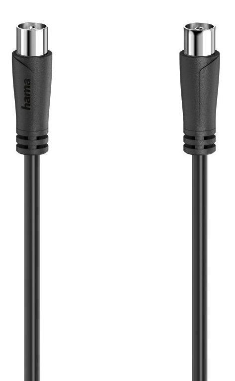 Kabel antenowy HAMA 90dB wtyk antenowy - gniazdo antenowe 5m czarny