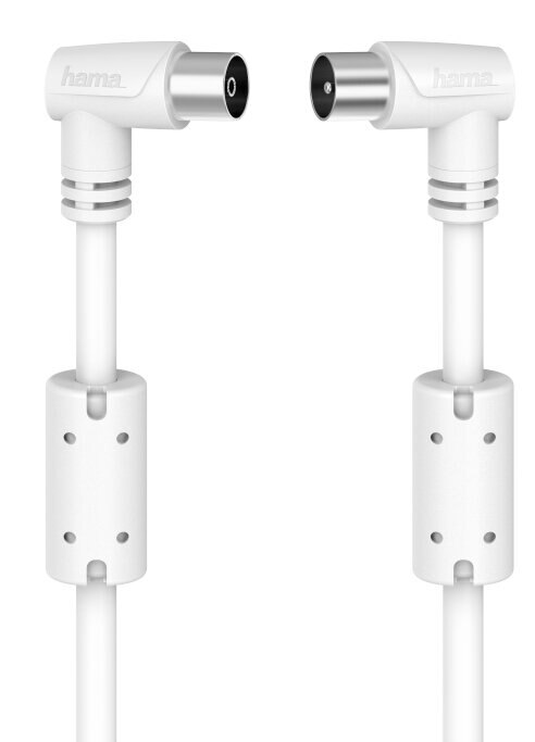 Kabel antenowy HAMA 90dB wtyk antenowy - gniazdo antenowe kątowy 10m