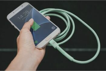 Kabel USB FRESH N REBEL USB-C - USB-C Misty Mint 1,5 m