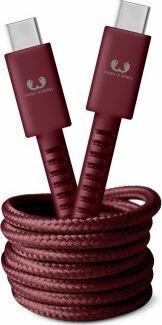 Kabel USB FRESH N REBEL USB-C - USB-C Ruby Red 1,5 m