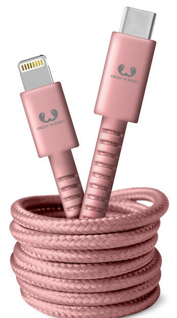 Kabel USB FRESH N REBEL USB-C to Lightning Dusty Pink 1,5 m