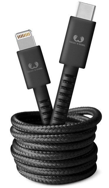 Kabel USB FRESH N REBEL USB-C to Lightning Storm Grey 1,5 m