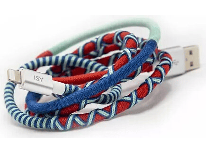 Kabel Lightning ISY IUC-4100-RB-L 1m – zdjęcie 2