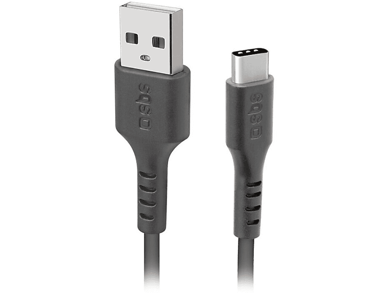 Kabel SBS USB-C 3m Czarny – zdjęcie 2
