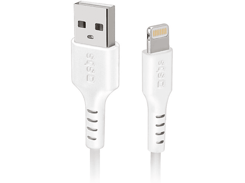 Zdjęcia - Kabel SBS   USB-A - Lightning 2m Biały 