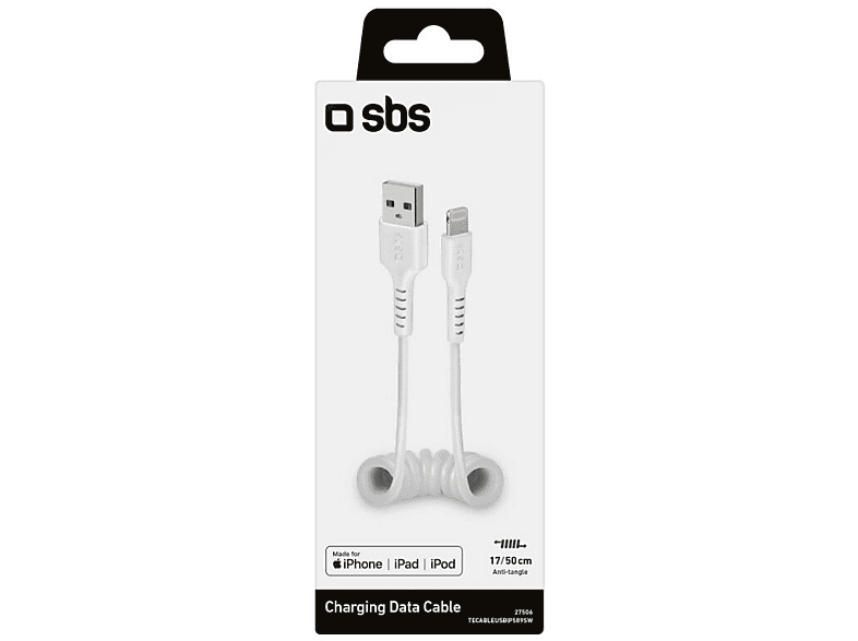 SBS TECABLEUSBIP589SW 0,5m Biały – zdjęcie 2