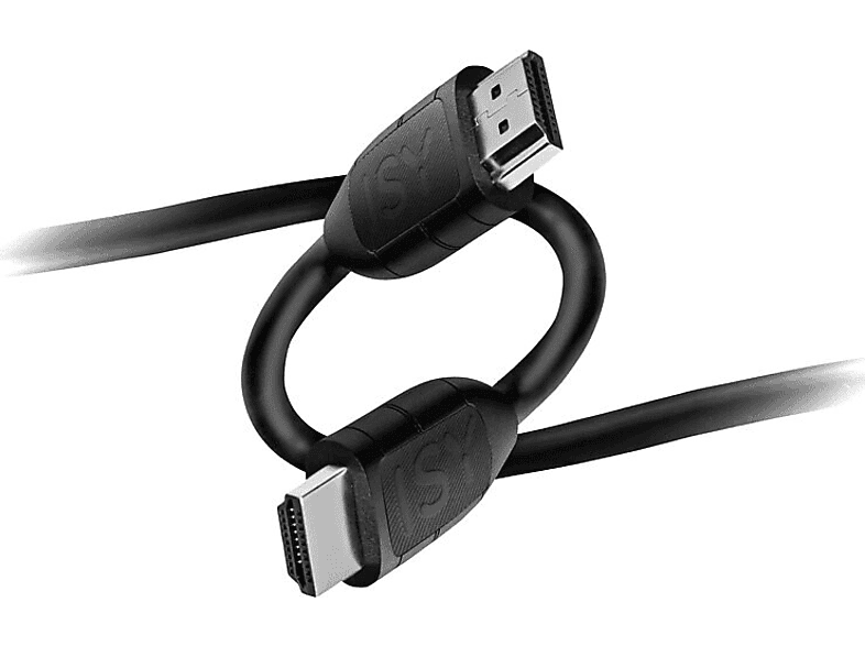 Kabel HDMI ISY IHD-1300 Highspeed 1.3m – zdjęcie 2