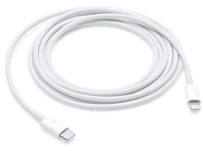 Kabel USB C Lightning APPLE 2m Bia y MQGH2ZM A MediaMarkt