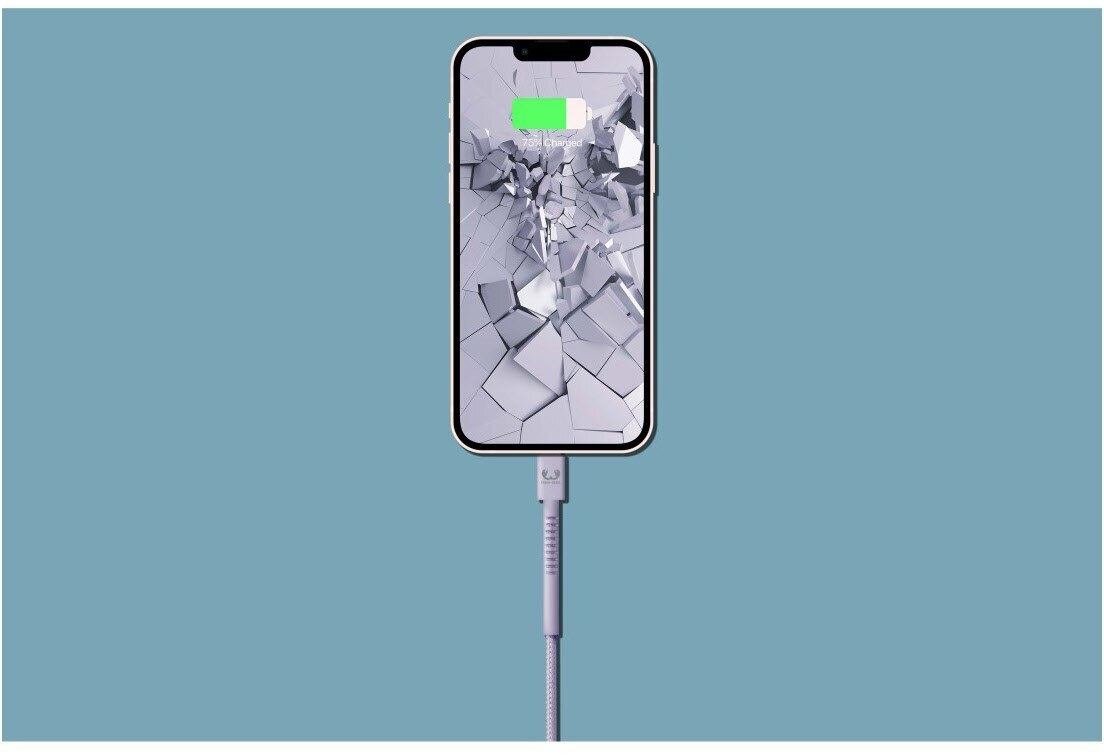 Kabel USB FRESH N REBEL USB-C to Lightning Fabriq Dreamy Lilac 2 m