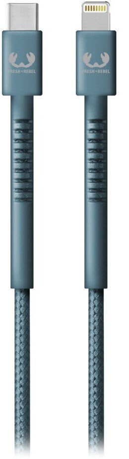 Kabel USB FRESH N REBEL USB-C to Lightning Fabriq Dive Blue 2 m