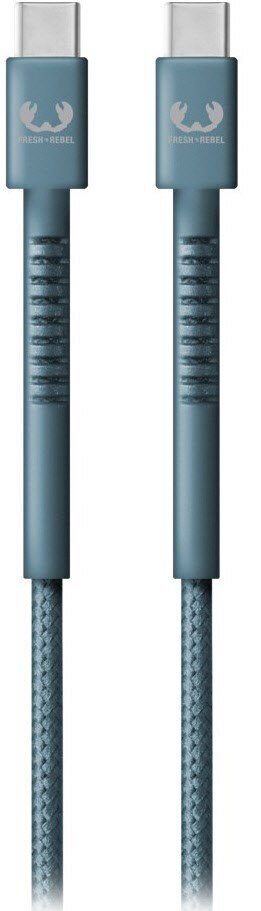 Kabel USB FRESH N REBEL USB-C - USB-C Dive Blue 2m