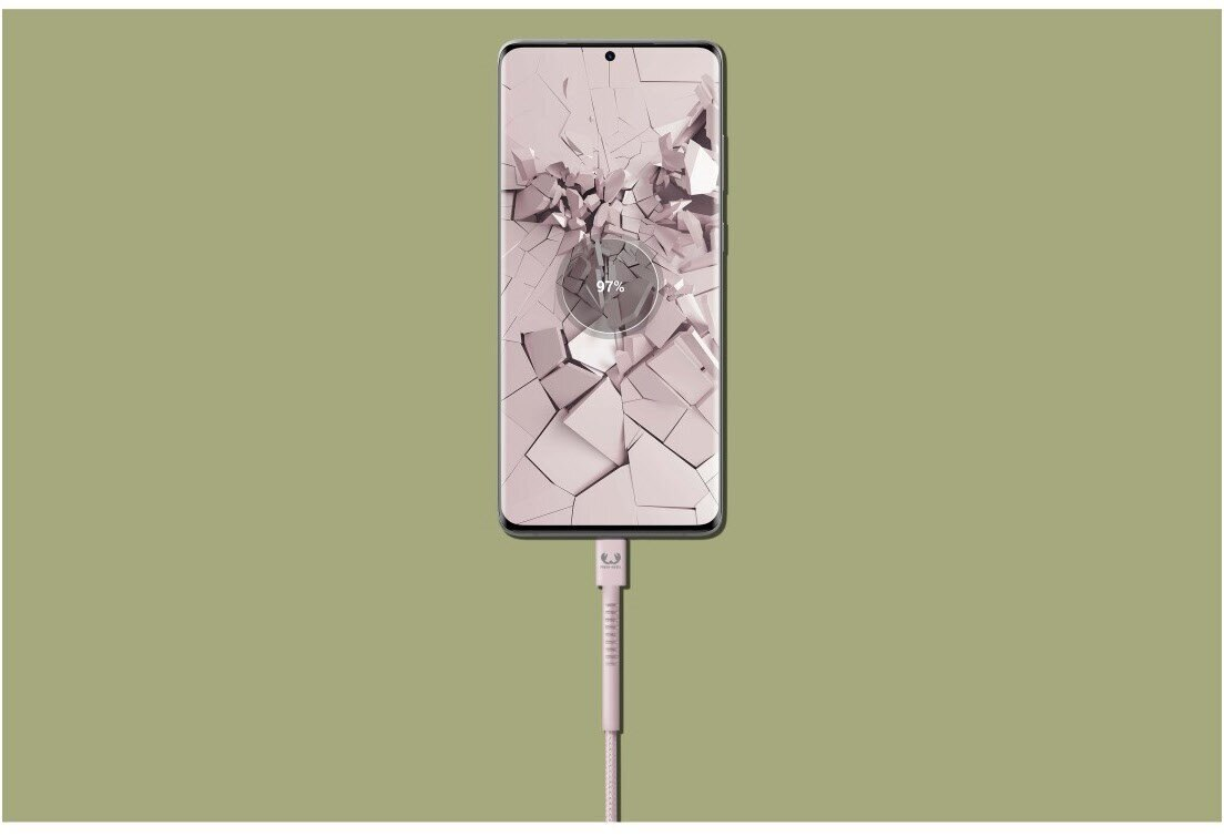 Kabel USB FRESH N REBEL USB-C - USB-C Smokey Pink 2m