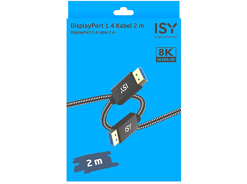 Kabel DisplayPort ISY IDP-3020 – zdjęcie 2