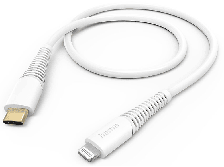 Zdjęcia - Kabel Hama   Ładujący/data Flexible USB-C - Lightning C94 1.5m Biały 