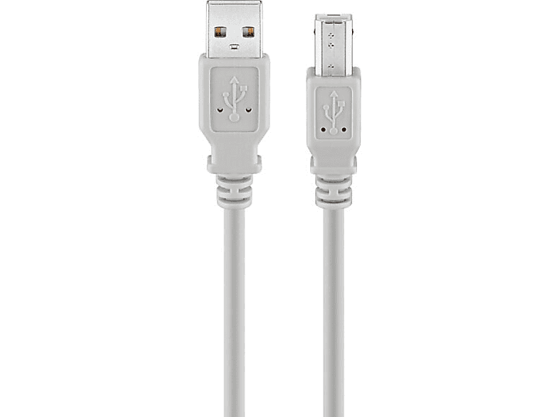 Kabel USB do drukarki ISY IUB-1015 USB-A - USB-B 1.5m Czarny – zdjęcie 2