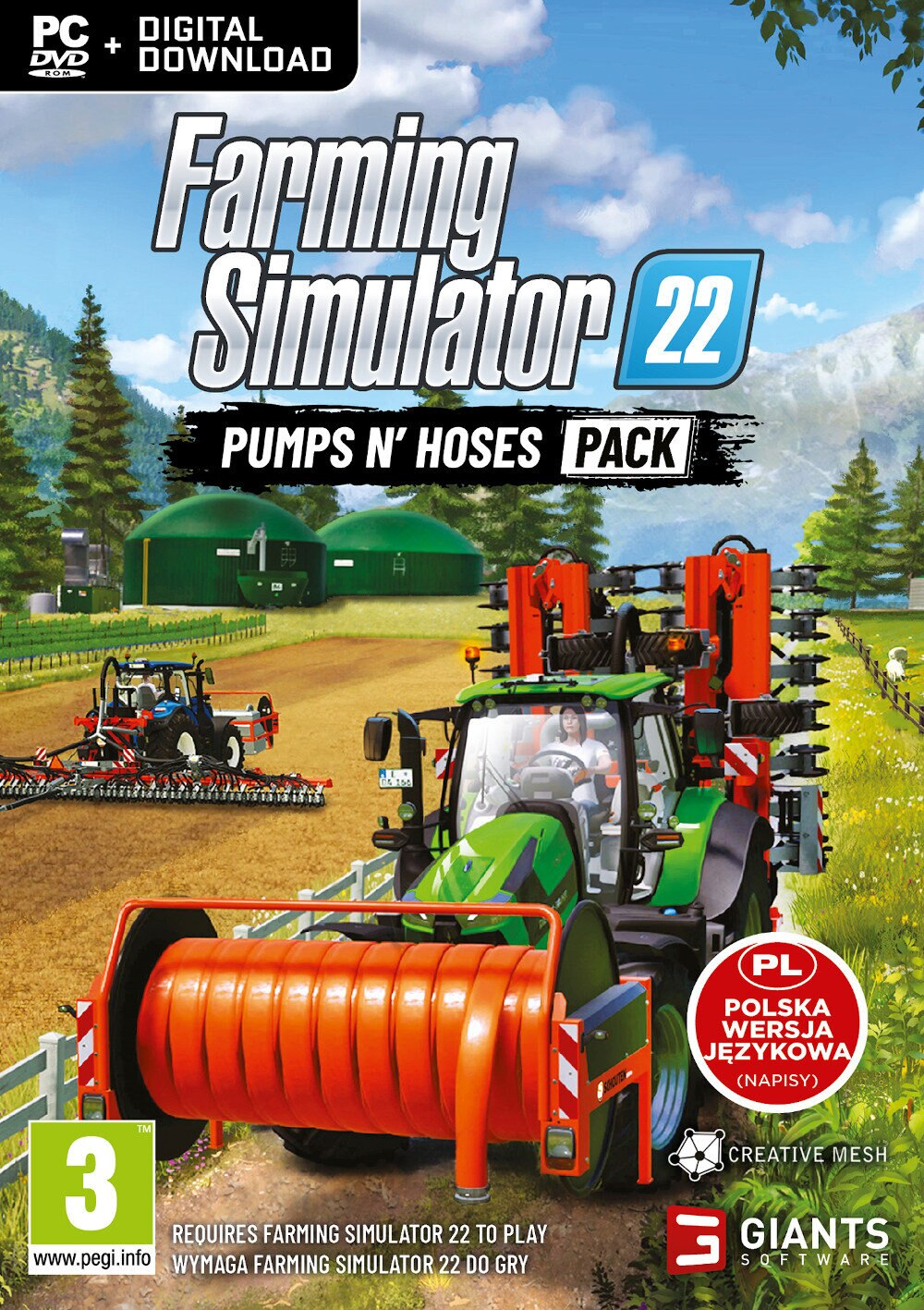 Dodatek do gry Farming Simulator 22: Pumps n' Hoses Pack
