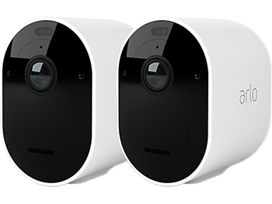 ARLO Pro 5 - Kit de 2 caméras de surveillance Wi-Fi (DCI 2K, 1520x2688)