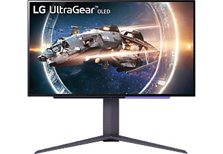 LG UltraGear 27GR95QE-B.AEU 27'' Sík QHD 240 Hz 16:9 FreeSync OLED Gamer Monitor