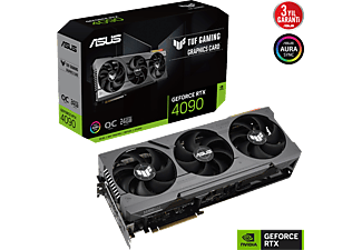 ASUS Tuf Gaming RTX 4090 OC Edition 24GB GDDR6X 384 Bit Ekran Kartı