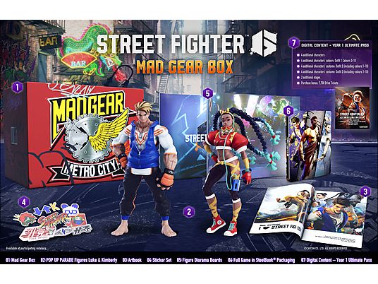 Street Fighter 6 : Édition Collector - PlayStation 4 - Allemand, Français, Italien