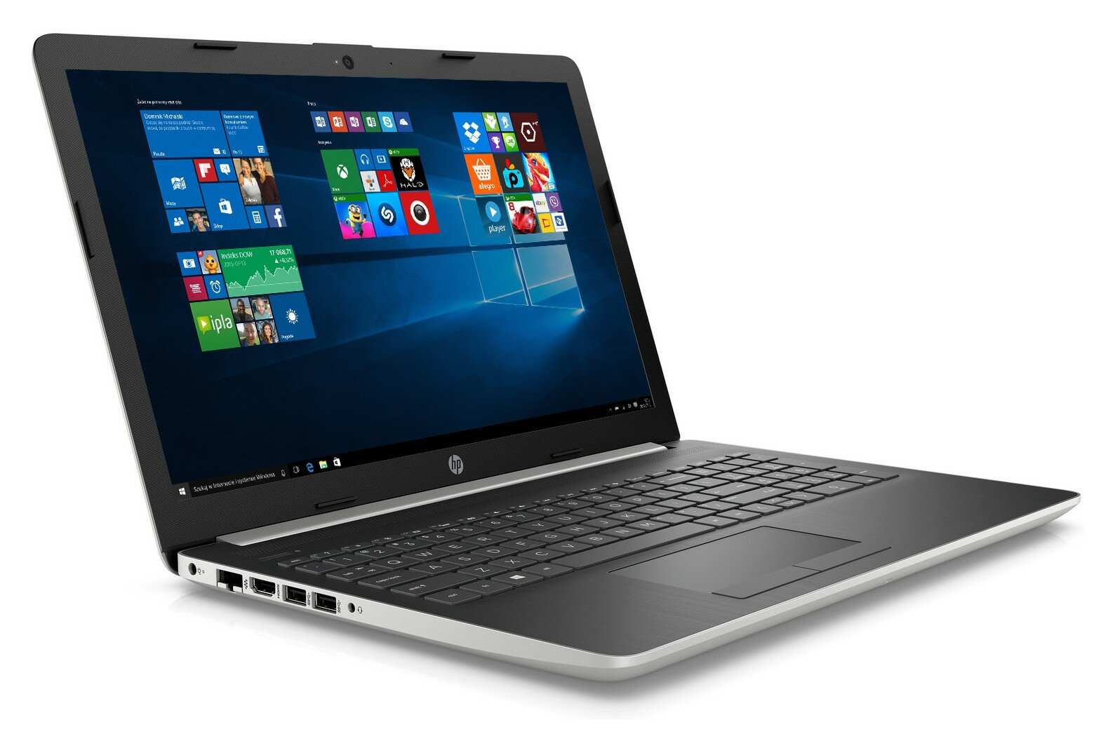 Laptop HP 15-da1036nw i5-8265U/8GB/256GB SSD/MX110 2GB/Win10H