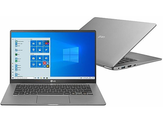 Ultrabook LG Gram 14 (2020) 14Z90N-V.AR52Y FHD i5-1035G7/8GB/256GB SSD/INT/Win10H Srebrny