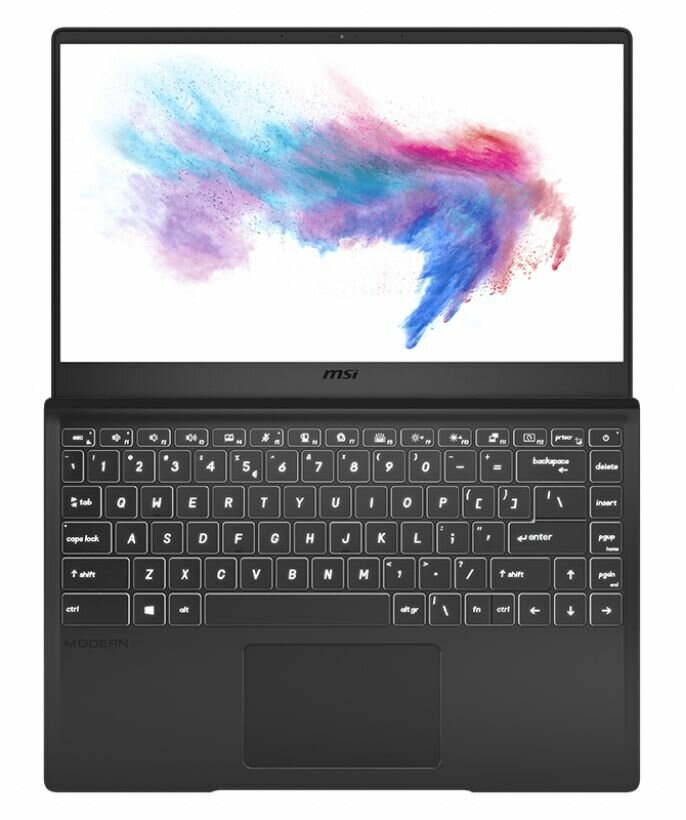 Laptop MSI Modern 14 B10MW-037PL FHD i5-10210U/8GB/512GB SSD/INT/Win10H Czarny