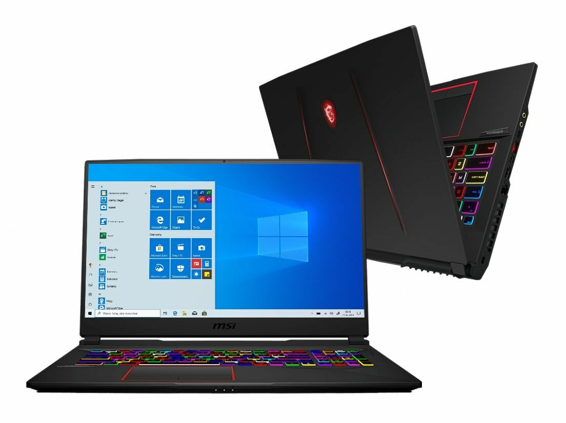 Laptop MSI GE75 Raider 10SGS-032PL FHD i9-10980HK/16GB/512GB SSD+1TB/RTX2080 8GB/Win10H