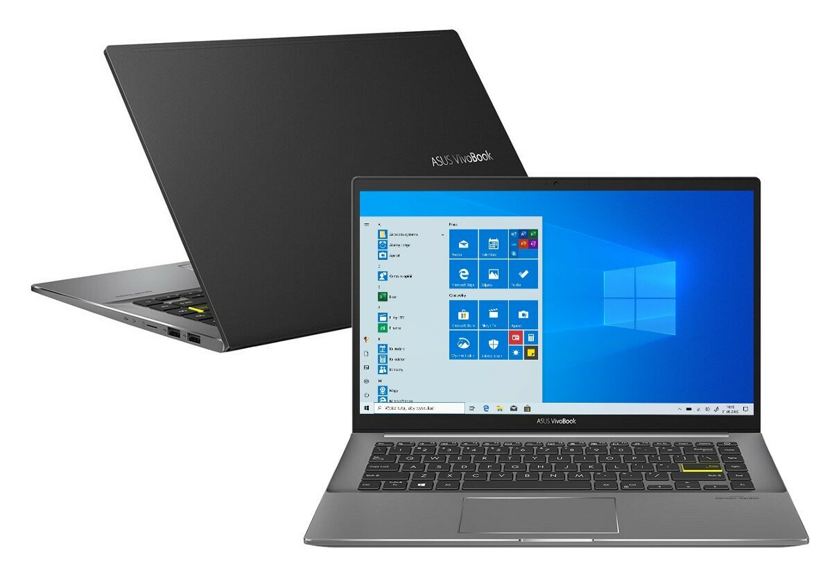 Laptop ASUS VivoBook S14 S433FA-EB750T FHD i5-10210U/8GB/512GB SSD/INT/Win10H Czarny