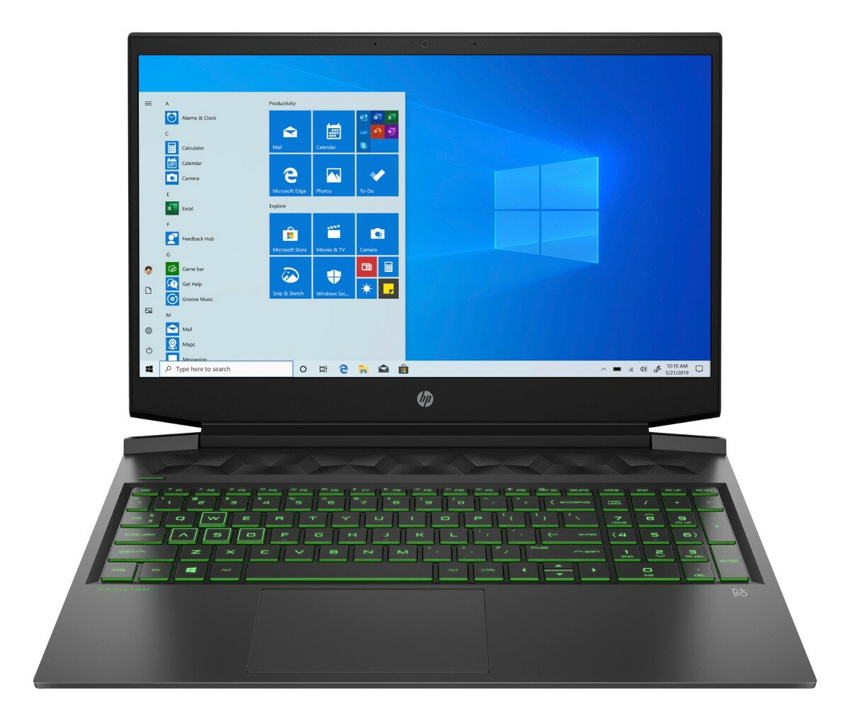 Laptop HP Pavilion Gaming 16-a0023nw FHD i5-10300H/16GB/512GB SSD/GTX1650Ti 4GB/DOS