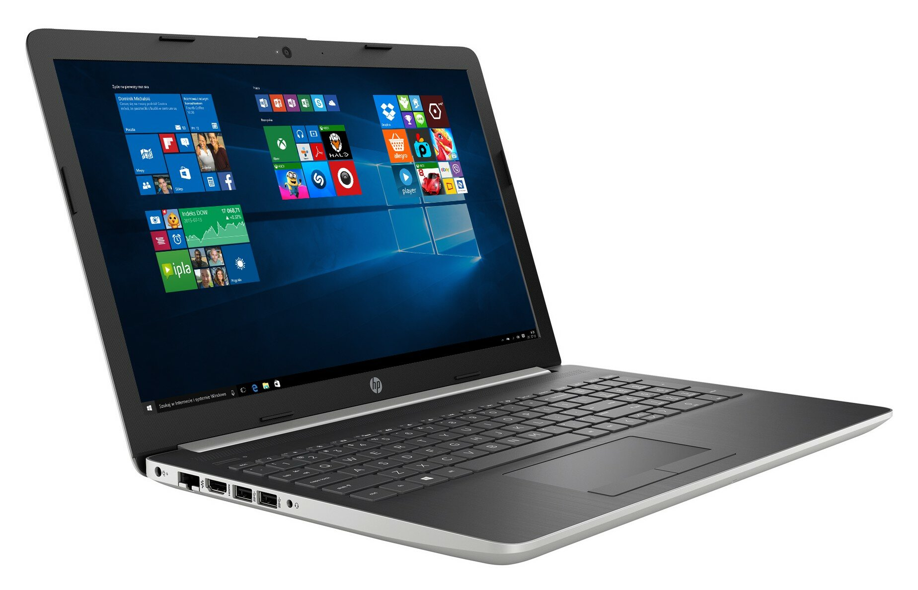 Laptop HP 15-db1061nw FHD Ryzen 5 3500U/8GB/512GB SSD/INT/Win10H