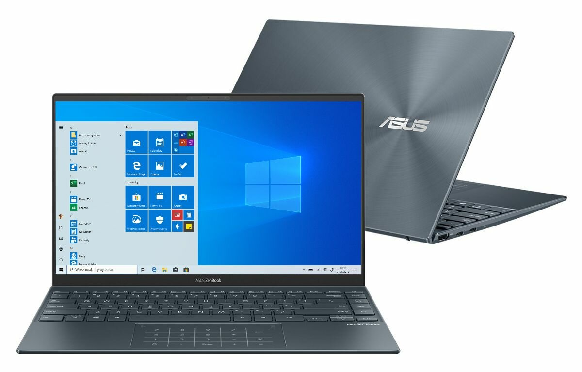 Laptop ASUS ZenBook 14 UX425EA-BM063T FHD i5-1135G7/16GB/512GB SSD/INT/Win10H Szary