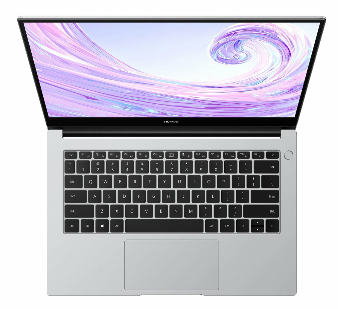 Laptop HUAWEI MateBook D14 (2020) FHD i5-10210U/8GB/256GB SSD/INT/Win10H Srebrny