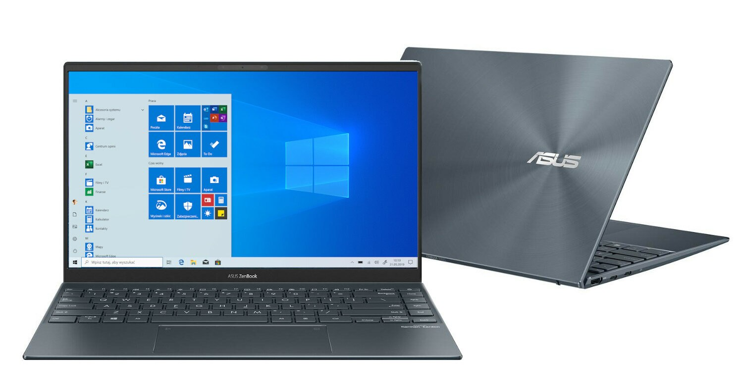 Laptop ASUS ZenBook 14 UM425IA-AM023T FHD Ryzen 7 4700U/16GB/512GB SSD/INT/Win10H Szary