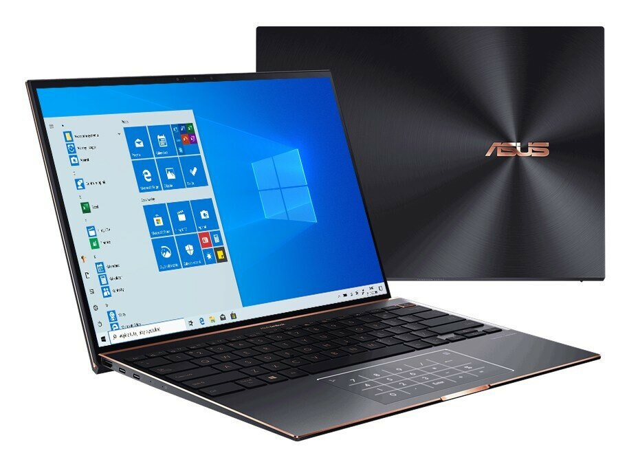 Laptop ASUS ZenBook S UX393EA-HK001R 3.3K Dotykowy i7-1165G7/16GB/1TB SSD/INT/Win10Pro Czarny