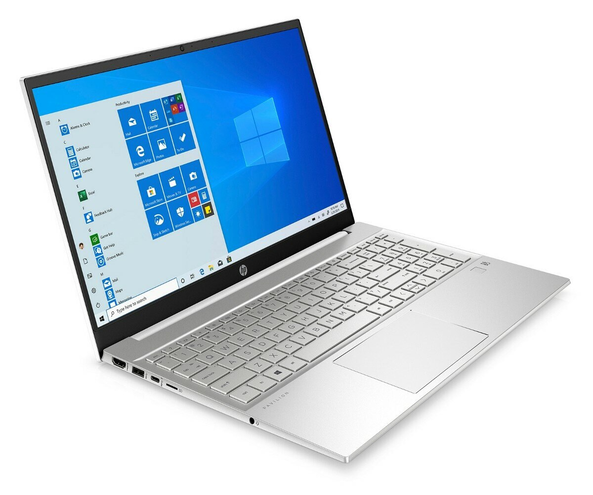 Laptop HP Pavilion 15-eg0004nw FHD i5-1135G7/8GB/512GB SSD/MX350 2GB/Win10H Biały (Ceramic White)