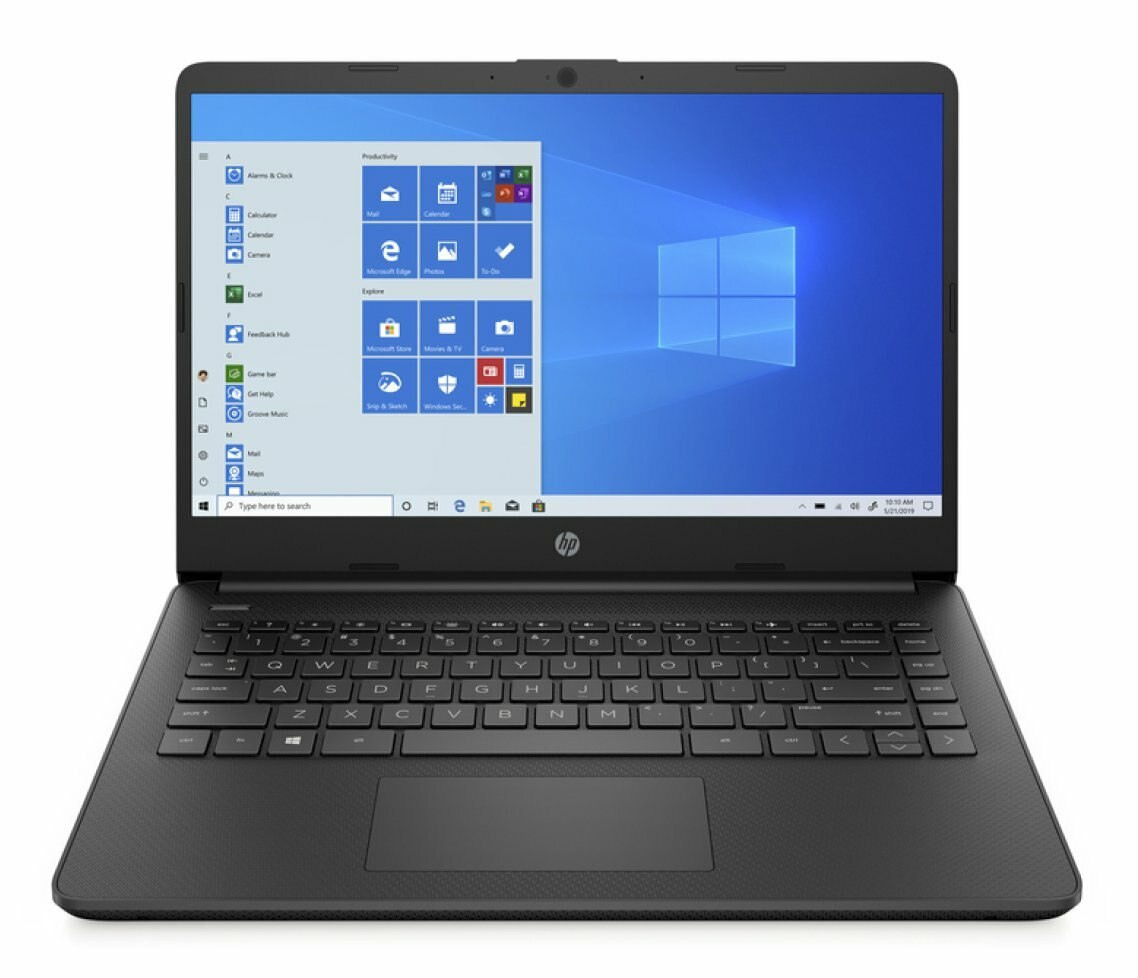 Laptop HP 14s-dq0022nw HD Celeron N4020/4GB/128GB SSD/INT/Win10H Czarny