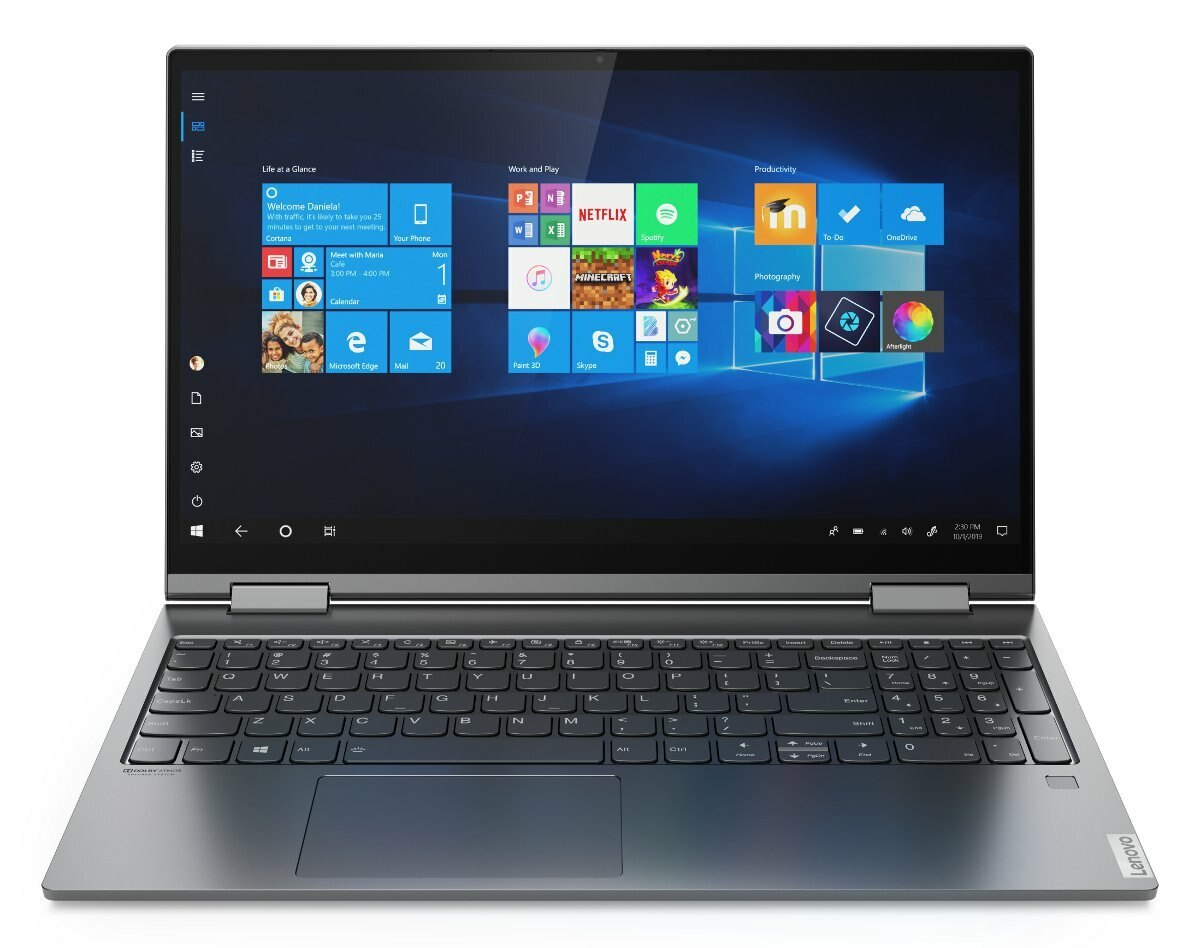 Laptop/Tablet 2w1 LENOVO Yoga C740-15IML 81TD006SPB FHD Dotykowy i5-10210U/16GB/512GB SSD/INT/Win10H Szary (Iron Grey)