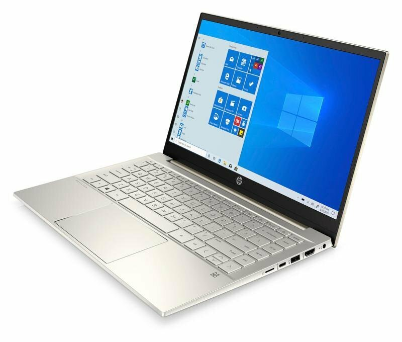 Laptop HP Pavilion 14-dv0034nw FHD i3-1115G4/8GB/256GB SSD/INT/Win10H Złoty (Warm Gold)