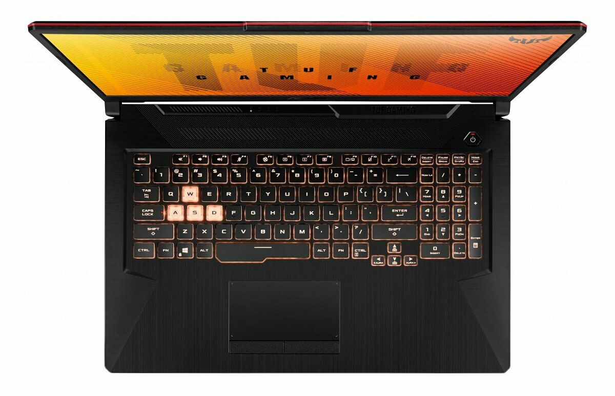 Laptop ASUS TUF Gaming F17 FX706LI-H7036T FHD i5-10300H/8GB/512GB SSD/GTX1650Ti 4GB/Win10H Czarny (Bonfire Black)