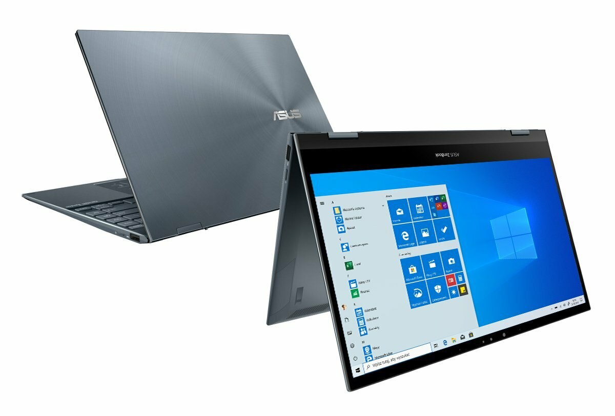Laptop 2w1 ASUS ZenBook Flip 13 UX363EA-HP044R FHD i7-1165G7/16GB/1TB SSD/INT/Win10Pro Szary (Pine Grey)