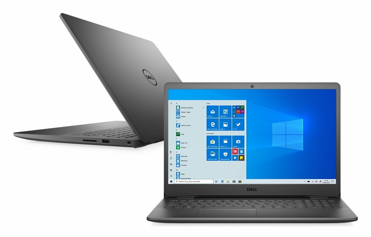 Laptop DELL Inspiron 15 3501 FHD i3-1005G1/8GB/256GB SSD/INT/Win10HS Czarny (Accent Black)